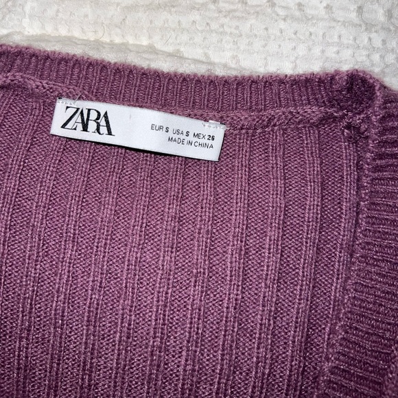 Zara Sweater Crop Top Set Small - Picture 4 of 6